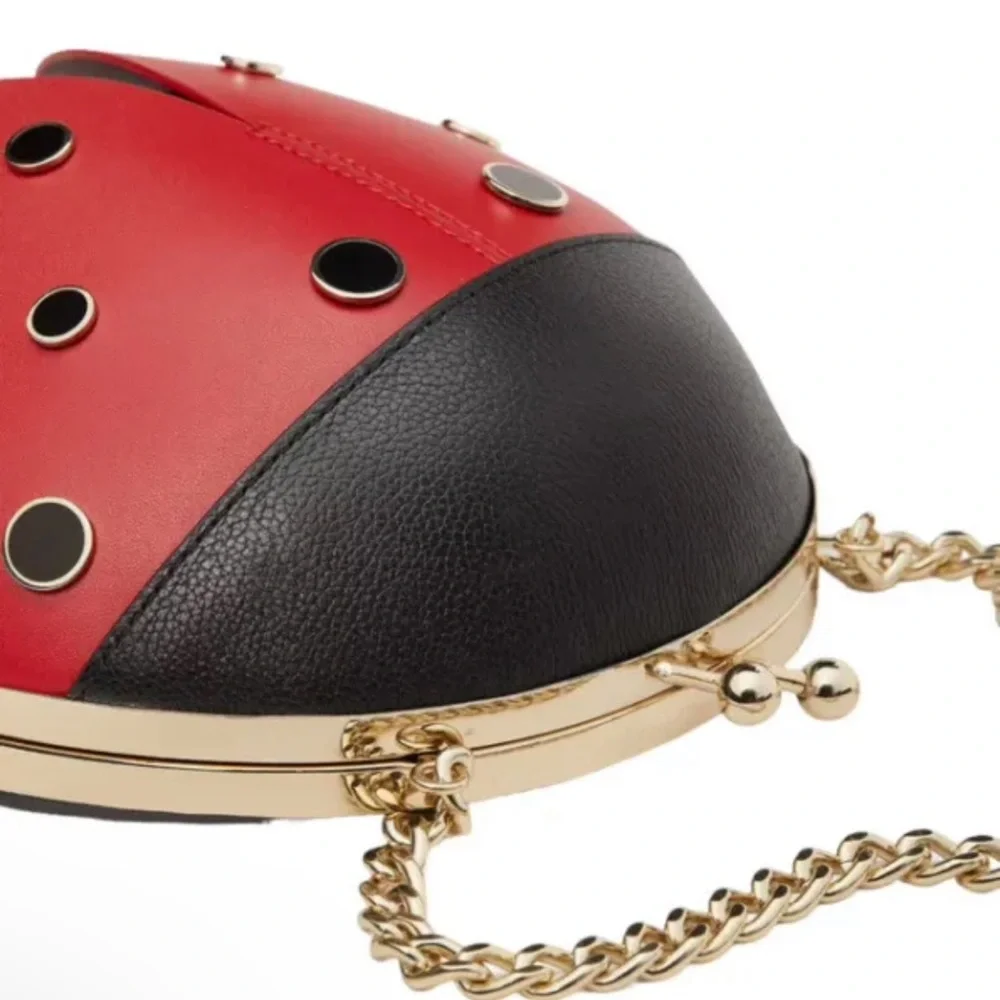 Kate Spade Dottie 3D Ladybug Crossbody Bag Novelty Purse Handbag - Picture 4 of 7